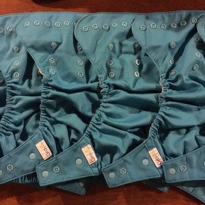 GroVia Lot of 7 Hybrid snap covers